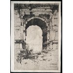 LUIGI KASIMIR, LUIGI KASIMIR Arch of Titus, Rome, 1923