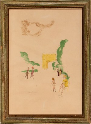 KEES VAN DONGEN, KEES VAN DONGEN Arc de Triomphe, 1949