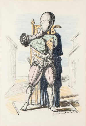 GIORGIO DE CHIRICO, GIORGIO DE CHIRICO Mannequin, 1964