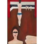 Jerzy Nowosielski (1923 Kraków - 2011 Kraków), Dziewczyny na statku, 1981