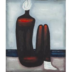 Jerzy Nowosielski (1923 Kraków - 2011 Kraków), Akt na plaży, 1988