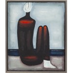 Jerzy Nowosielski (1923 Kraków - 2011 Kraków), Akt na plaży, 1988