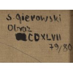 Stefan Gierowski (1925 Częstochowa - 2022 Warszawa), Obraz CDXLVII, 1979/80