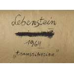 Jan Lebenstein (1930 Brest Litovsk - 1999 Krakow), Transsiberien, 1964.