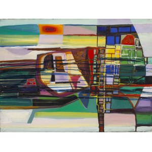 Marian Bogusz (1920 Pleszew - 1980 Warsaw), Composition, 1957