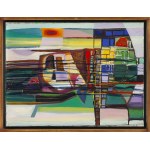 Marian Bogusz (1920 Pleszew - 1980 Warsaw), Composition, 1957