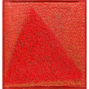 Teresa Tyszkiewicz (1953 Ciechanow - 2020 Paris, France), Red Triangle No. 2, 2009