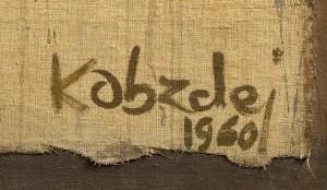 Aleksander Kobzdej (1920 Olesko - 1972 Warszawa), 