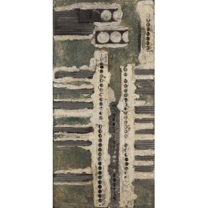 Bronislaw Kierzkowski (1924 Lodz - 1993 Warsaw), Texture Composition No. 241, 1959