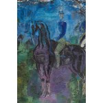 Eugeniusz Geppert (1890 Lviv - 1979 Wroclaw), Polish Cavalry, 1962.