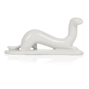 Figúrka Lasička, továreň Porcelany Stołowa Karolina