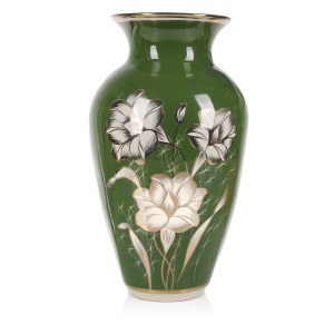 Vase Lilies, Porcelain and Table Porcelite Works Chodzież