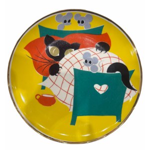 Plate from the series Fairy tales, Table Porcelany Plant Karolina
