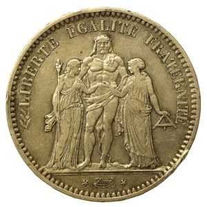 France, Second Republic, 5 francs 1848, Paris (513)