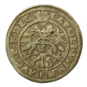Holandsko, 3 krajcars 1533, Kampen (517)