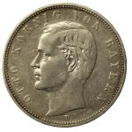 Germany, Bavaria, Otto, 5 Mark Munich 1902 D (520)