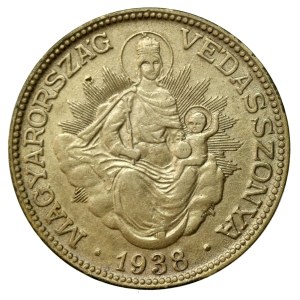 Węgry, 2 pengo 1938 (574)