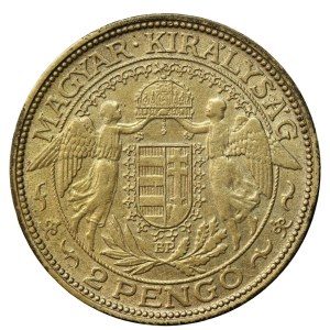 Węgry, 2 pengo 1938 (574)