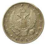 Russia, Alexander I, Ruble 1817 СПБ ПС (576)