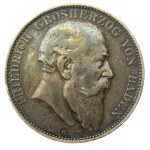 Germany, Baden, 5 marks 1903 (616)