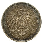 Germany, Baden, 5 marks 1903 (616)