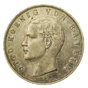 Germany, Bavaria, Otto I, 3 marks 1909 (617)