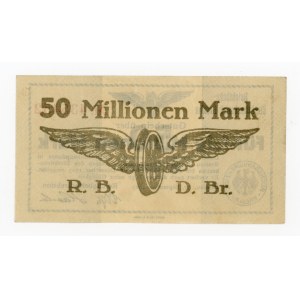 Wrocław/Breslau, 50 milionów marek 1923 (248)