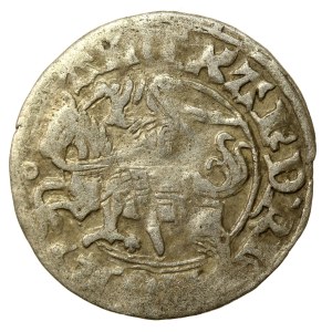 Alexander Jagiellonian, Half-penny, Vilnius-Gothic. Variety with a rare triple tail (751)