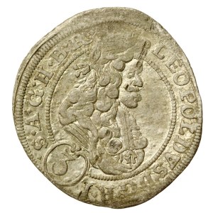 Silesia, Leopold I, 3 krajcars 1698 MMW, Wrocław (762)