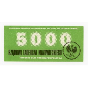 Ziegelstein, Tadeusz Mazowiecki Regierung, 5.000 PLN (365)