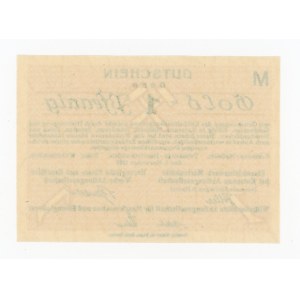 Chocianów/Kotzenau, 1 gold-pfennig 1923 (465)
