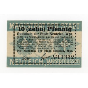 New Pond/Neuteich, 10 fenig 1919 (468)