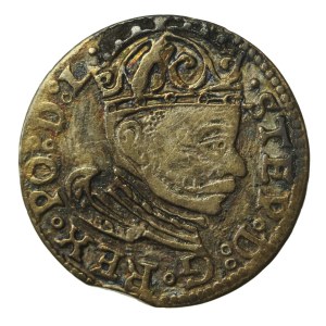 Stefan Batory, Trojak 1583, Riga (656)