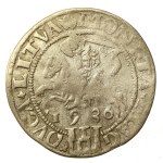 Sigismund I the Old, 1535 penny, Vilnius - LITV/LIT. Rare, I-January (917)