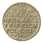 Sigismund III Vasa, Trojak 1618, Cracow. A chase without a sword. Rare. (992)