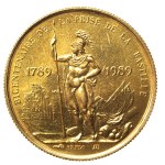 France, 200th anniversary medal of the Revolution, 1789-1989 (896)