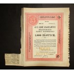 Vilnius Land Bank, 4.5% mortgage bond, PLN 1,000 1926, series I (278)