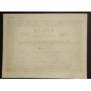 Pomeranian Hat Factory, 1 em., 1000 marks (279)