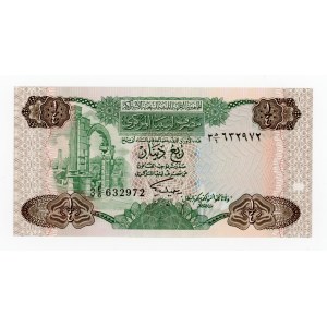 Libya 1/4 dinar (1984) (218)