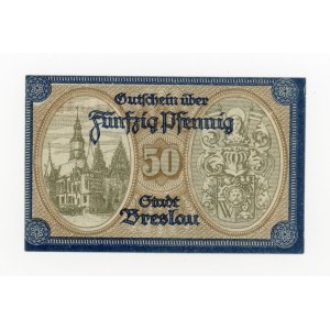 Breslau/Breslau city, 50 fenig 1917/18 (248)