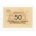Wolsztyn/Wollstein; Stadt & Kaemmereikasse; 31.7.1917 - 30.6.1918; 50 Pfennig (289).