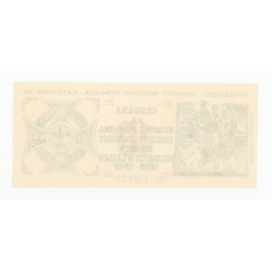 Brick - Katowice - For the construction of the Monument to Silesian Scouts Fallen in 1939-1945 - 1982 (299).