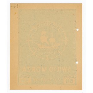 Brick - Maritime League - 50 zlotys for the organization of the Maritime Festival - 1947 (312).