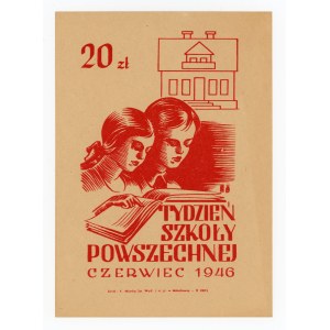Cegiełka - Tydzień Szkoły Powszechnej - 20 zł - 1946 r. (314)