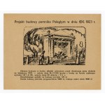 Brick - Design and construction of a monument to the Fallen on 6/XI 1923 (319)