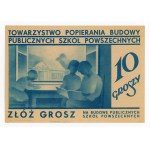 Brick - Society for the Support of the Construction of Public Common Schools - 10 gr. (321)
