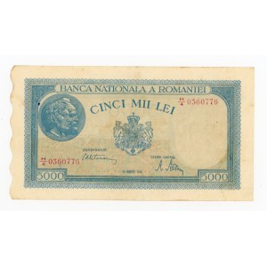 Romania, 5000 lei 1945 (346)