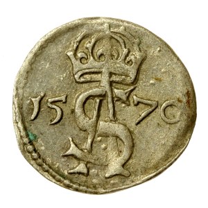 Žigmund II August, dvojtrpaslík 1570, Vilnius (697)