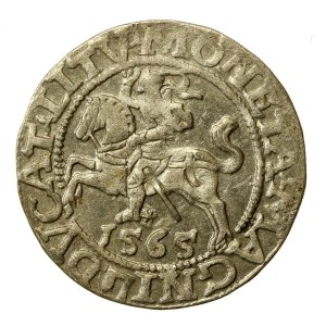 Zygmunt II August, Półgrosz 1565, Wilno - L/LITV (649)