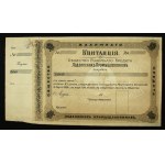 Check, Mutual Credit Society in Lodz, early 20th century. (740)